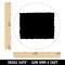 Sketchy Solid Rectangle Rubber Stamp for Stamping Crafting Planners